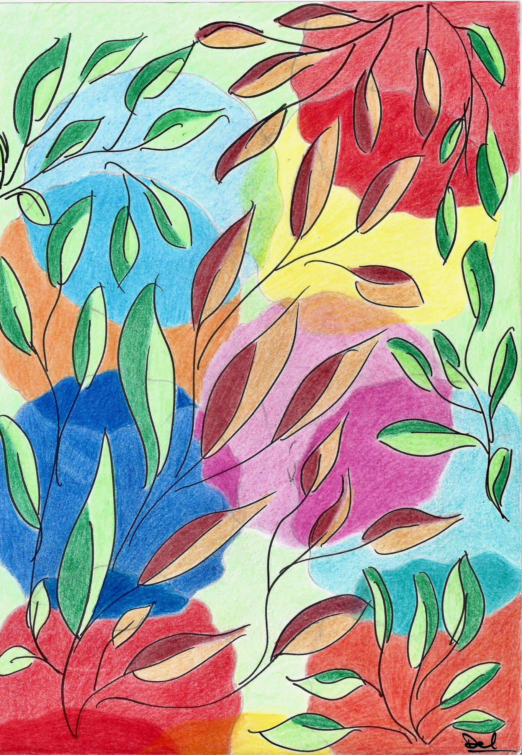 Le feuillage coloré