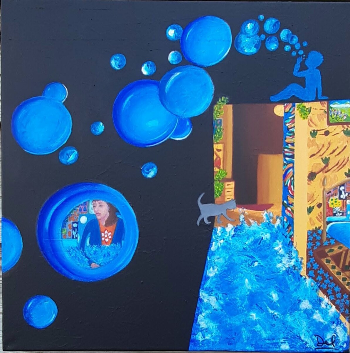 Bulles d'évasion et dimensions