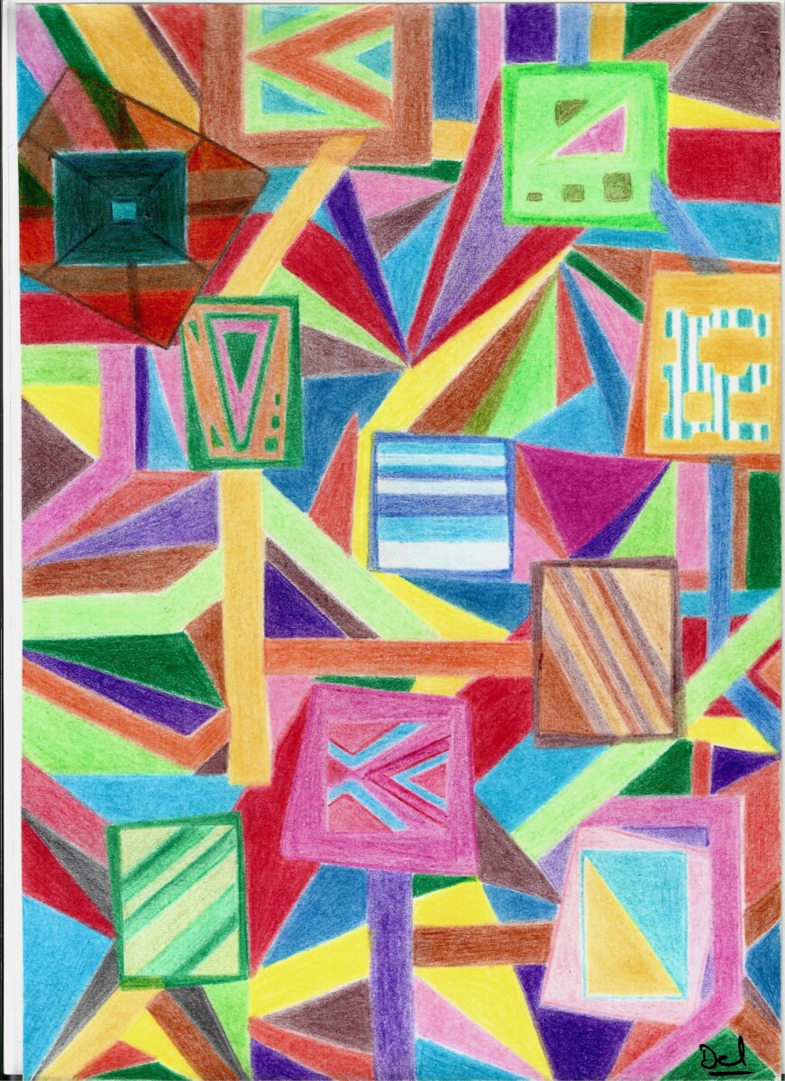 Mosaïque cubiste