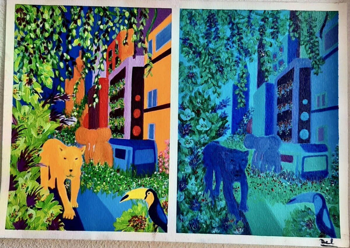 Dualité de la jungle (Jour et Nuit)