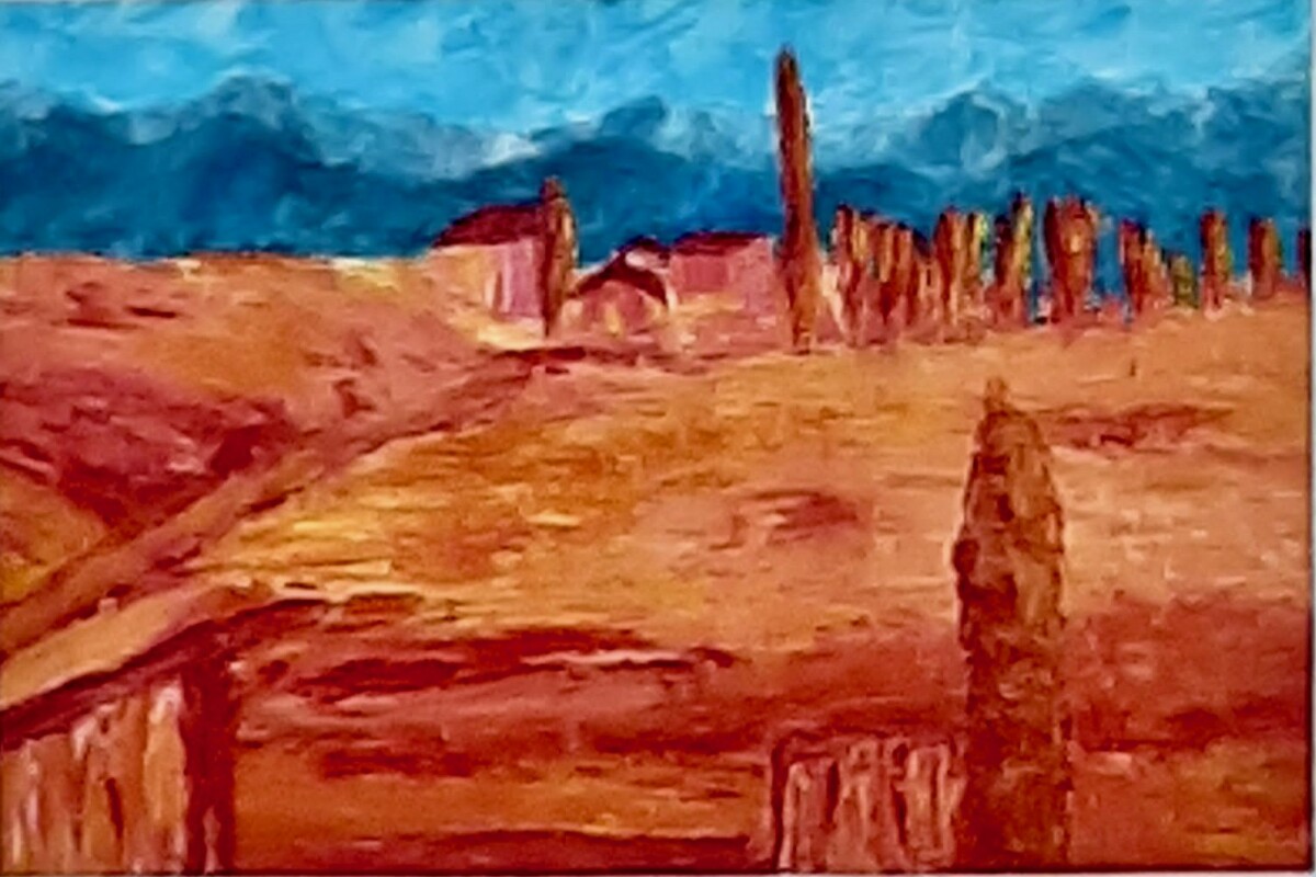 Les cyprès de Toscane